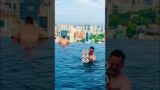 Infinity Pool at Marina Bay Sands Singapore #shorts #infinitypool #singapore #marinabaysands