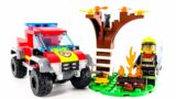 LEGO City 60393 Off-Road Fire Truck | Speed Build | ASMR | lego beats