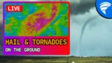 LIVE Texas & OK – Gorilla Hail and tornado threat!