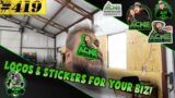 LOGOs & STICKERs for your business!  CHEAP!  HOW TO.