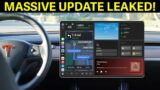 MASSIVE Update LEAKS! – HUGE New FeaturesI | Tesla Model 3 + Model Y