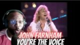 MIND-BLOWING! MY REACTION TO JOHN FARNHAM & MELBOURNE SYMPHONY ORCHESTRA – YOU'RE THE VOICE