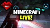 MINECRAFT LIVE | PUBLIC SMP LIVE | LIFESTEAL SMP JAVA +BEDROCK  #minecraft #minecraftlive