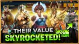 *MUST BUILD* Massive Value Surge! These Champions Will Become God Tier In Raid Shadow Legends