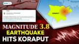 Magnitude 3.8 earthquake hits Koraput
