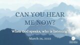 Marin Bible Church Worship Service – March 26, 2023