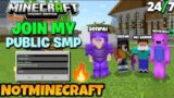 Minecraft Public Smp For Minecraft Pe 1.19 | Mcpe Public Smp | 24/7 | #minecraftpe #publicsmp #mcpe