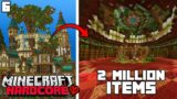 My 2000000 Item Storage in Hardcore Minecraft!