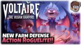 NEW Farming Defense Action Roguelite!! | Let's Try Voltaire: The Vegan Vampire