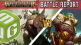 NEW Kharadron Overlords vs Maggotkin Age of Sigmar Battle Report Ep 175