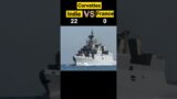 Navy Fleet! India vs France #shorts