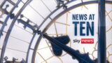 News at Ten: Arrest warrant issued for Vladimir Putin over alleged war crimes