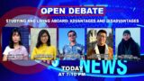 OPEN DEBATE on Studying and Living aboard: Advantages and disadvantages | 20th March 2023 | Elite TV