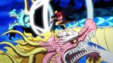 One Piece 1050 | Luffy teamed up with Momonosuke to tear Kaido apart to Yamato's surprise