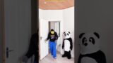 PANDA PRANK MONSTER JASON Troublemaker funny video short 2023 Comedy Real Life Zombie