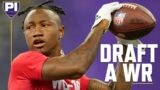 PFF draft analyst Mike Renner talks us into the Vikings drafting a receiver