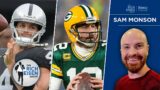 PFF’s Sam Monson on Jets & Saints as Best Fits for Aaron Rodgers & Derek Carr | The Rich Eisen Show