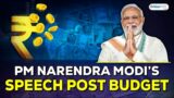 PM Narendra Modi’s speech post budget