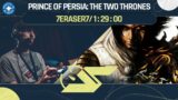PRINCE OF PERSIA: THE TWO THRONES en ANY% ZIPLESS par 7ERASER7 en 01:29:00 | SPEEDONS 2023