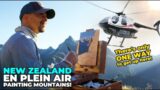 Painting AMAZING Mountains from LIFE in New Zealand + Special Guest!
