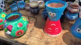 Painting Terracotta pots