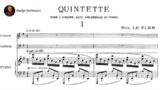 Paul le Flem – Piano Quintet in E minor (1910)
