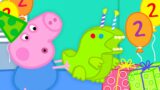 Peppa Pig Celebrates George's Birthday | Kids TV And Stories