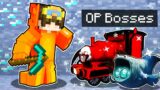 Playing Minecraft as HELPFUL OP Bosses!