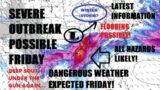 Powerful storm system set to bring severe storms the rest of the week! Winter storm threat..