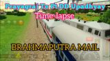 Prayagraj To Pt.DD Upadhyay Journey | Brahmaputra Mail | Time-lapse…