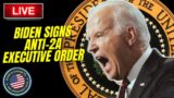 President Biden Signs Anti-2nd Amendment Executive Order (Shortened Version)