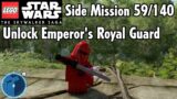 Raiders of the Great Temple – Side Mission 59/140 Unlock Emperor's Royal Guard. LEGO Star Wars: TSS