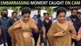 Rashmika Mandanna faces an ‘oops’ moment, her stylist comes to the rescue