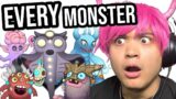 Reacting to every MY SINGING MONSTER in Magical Sanctum Island – All Sounds (MVPerry reacts)