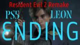 Resident Evil 2 Remake PS5 Leon Tryant fight+Ending