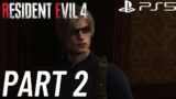 Resident Evil 4 Part 2: Gift in the Blood (PS5 1080P 60fps)