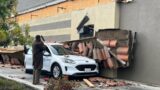Roof collapses over cars at Tracy McDonald's drive-thru