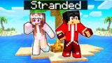 STRANDED On A DESERTED ISLAND In Minecraft!