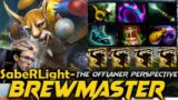 SabeRLighT – BREWMASTER OFFLANE FULL GAMEPLAY DOTA 2 –  PRO PLAYER  PATCH 7.32D
