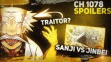 Sanji vs Jinbei?? || Chapter 1078 Spoilers