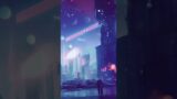 Sci Fi City Animated Music Video, Cool beats, chill hip hop music, relaxing beats music #shorts