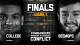 Seemops vs ThatGuyFromCollege – GRAND FINAL – Game 1 – Commanders in Conflict