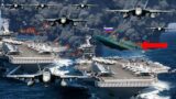 Showdown in the Black Sea: US Navy Deploys 100 Fighter Jets and two Carriers To Challenge Russia