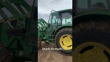 Stuck in mud! Tractor to the rescue…