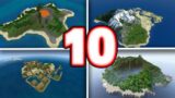 TOP 10 NEW ISLAND SEEDS IN MINECRAFT 1.19!