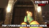 TOP 7 "LAS PEORES PUERTAS PARA ABRIR EN CALL OF DUTY ZOMBIES" | 7 PUERTAS QUE NO DEBES ABRIR