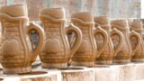 Terracotta Clay Jug Making with Slip Casting | Whole Earthenware Slip Casting & Pottery kiln Process