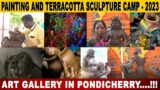 Terracotta art and craft | pondicherry | Terracotta |Tanjore Painting | Paper lamps|