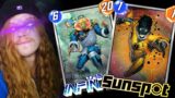 This Card Synergy IS AMAZING! Marvel Snap Infinaut and Sunspot Deck Build