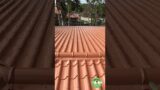 Tilespan Elite Roofing Profile Terracotta Orange Color #Shorts